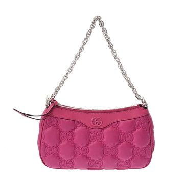 グッチ マゼンタ 735049 ナイロン/レザー メンズ バッグ 【中古】【bag】