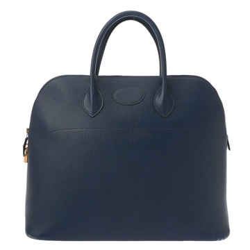 エルメス ボリード 45  ブルー アルデンヌ レディース バッグ 【中古】【bag】