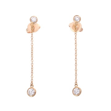 ティファニー バイザヤード ピアス ゴールド K18イエローゴールド YG レディース ジュエリー 【中古】【jewelry】