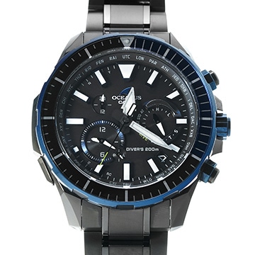 カシオ オシアナス カシャロ OCW-P2000B-1AJF ブラック メンズ 時計 【中古】【wristwatch】