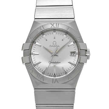 オメガ コンステレーション クォーツ 123.10.35.60.02.001 シルバー メンズ 時計 【中古】【wristwatch】