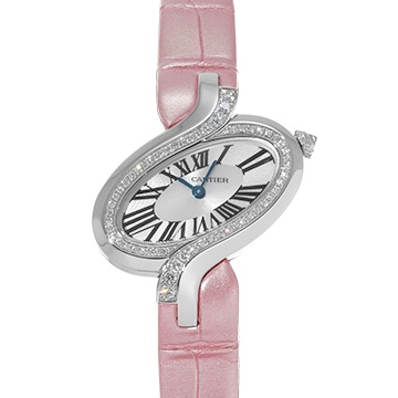 カルティエ デリス ドゥ カルティエ WG800014 シルバー レディース 時計 【中古】【wristwatch】