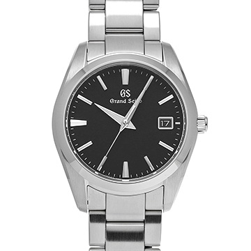 グランドセイコー ヘリテージコレクション クォーツ SBGX261 ブラック メンズ 時計 【中古】【wristwatch】