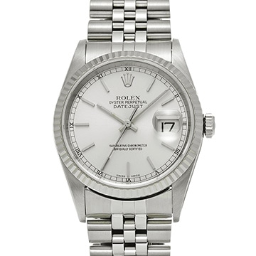 ロレックス デイトジャスト 16234 シルバー メンズ 時計 【中古】【wristwatch】