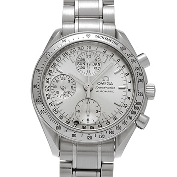 オメガ スピードマスター トリプルカレンダー 3523.30 シルバー メンズ 時計 【中古】【wristwatch】