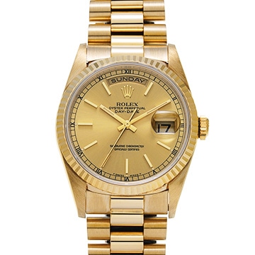 ロレックス デイデイト 18238 シャンパン メンズ 時計 【中古】【wristwatch】