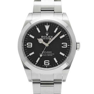 ロレックス エクスプローラー 214270 ブラック メンズ 時計 【中古】【wristwatch】