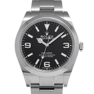 ロレックス エクスプローラー 214270 ブラック メンズ 時計 【中古】【wristwatch】