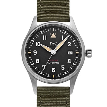 IWC パイロットウォッチ オートマティック スピットファイア IW326805 ブラック メンズ 時計 【中古】【wristwatch】
