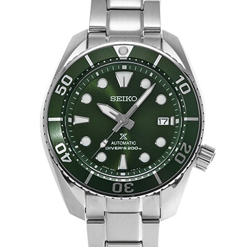 セイコー プロスペックス ダイバー スキューバ SBDC081 グリーン メンズ 時計 【中古】【wristwatch】