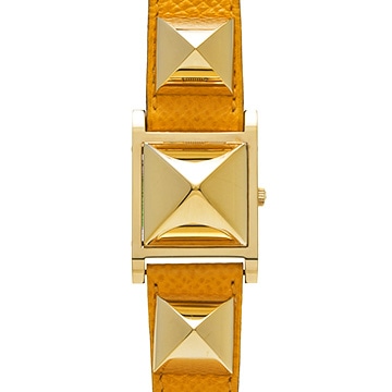 エルメス メドール ME1.201 ホワイト レディース 時計 【中古】【wristwatch】