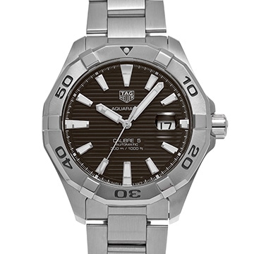 タグ ホイヤー アクアレーサー キャリバー5 WAY2018.BA0927 ブラウン メンズ 時計 【中古】【wristwatch】