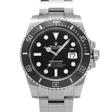 ロレックス サブマリーナ デイト 116610LN ブラック メンズ 時計 【中古】【wristwatch】