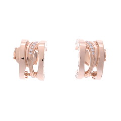 ブルガリ B.ZERO1 レジェンド ピアス ゴールド 356131 K18ピンクゴールド PG レディース ジュエリー 【中古】【jewelry】