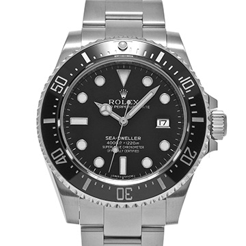 ロレックス シードゥエラー 4000 116600 ブラック メンズ 時計 【中古】【wristwatch】