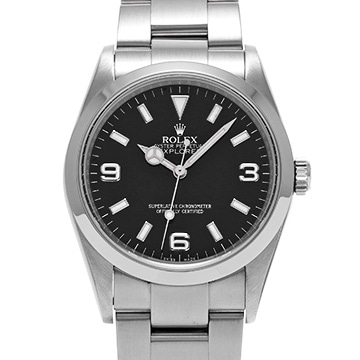 ロレックス エクスプローラー 114270 ブラック メンズ 時計 【中古】【wristwatch】