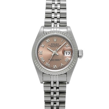 ロレックス デイトジャスト  79174 ピンク レディース 時計 【中古】【wristwatch】