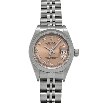 ロレックス デイトジャスト 79174 ピンク レディース 時計 【中古】【wristwatch】