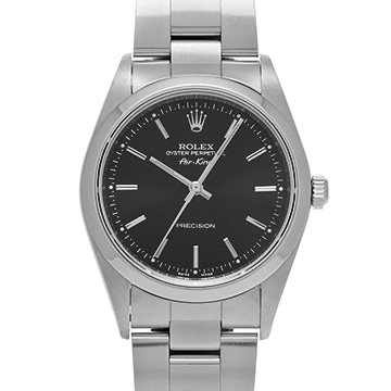 ロレックス エアキング 14000 ブラック メンズ 時計 【中古】【wristwatch】