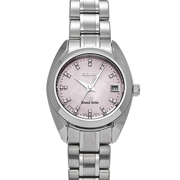 グランドセイコー クォーツ STGF077 ピンクシェル/ダイヤモンド レディース 時計 【中古】【wristwatch】
