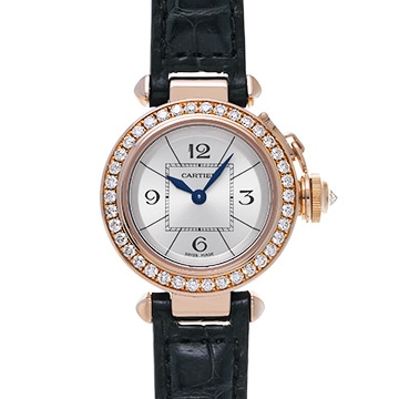 カルティエ ミスパシャ WJ124026 シルバー レディース 時計 【中古】【wristwatch】