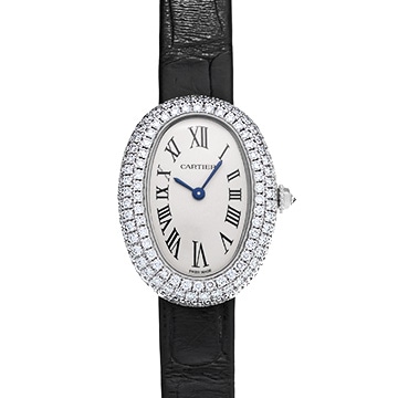 カルティエ ベニュワール SM WJBA0015 シルバー レディース 時計 【中古】【wristwatch】