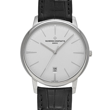 ヴァシュロン コンスタンタン パトリモニー コンテンポラリー 85180/000G-9230 シルバー メンズ 時計 【中古】【wristwatch】