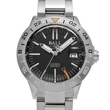 ボールウォッチ エンジニアIII アウトライアー GMT DG9000B-S1CJ-BK ブラック メンズ 時計 【中古】【wristwatch】