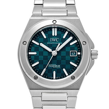 IWC インヂュニア オートマチック 40 IW328903 グリーン メンズ 時計 【中古】【wristwatch】