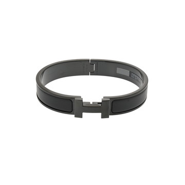 エルメス クリックアッシュ ソーブラック メタル ユニセックス ジュエリー 【未使用】【jewelry】