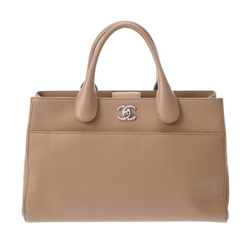 シャネル エグゼクティブトート　2WAY ベージュ A93125 キャビアスキン レディース バッグ 【中古】【bag】