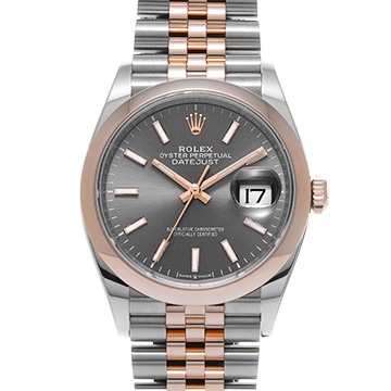 ロレックス デイトジャスト 36 126201 スレートグレー メンズ 時計 【新品】【wristwatch】