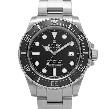 ロレックス シードゥエラー 4000 116600 ブラック メンズ 時計 【中古】【wristwatch】