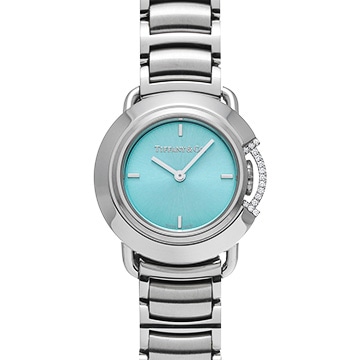 ティファニー ティファニーT 68477409 ティファニーブルー レディース 時計 【中古】【wristwatch】