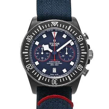 チューダー / チュードル ぺラゴス FXD クロノ 25807KN ブルー メンズ 時計 【中古】【wristwatch】