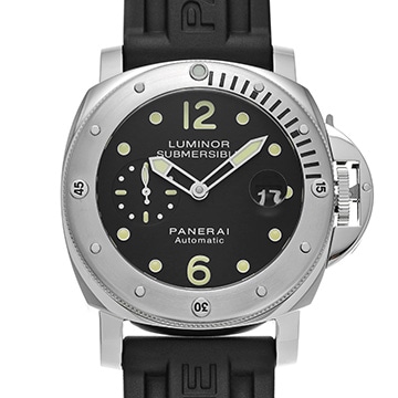 パネライ ルミノール サブマーシブル PAM00024 ブラック メンズ 時計 【中古】【wristwatch】
