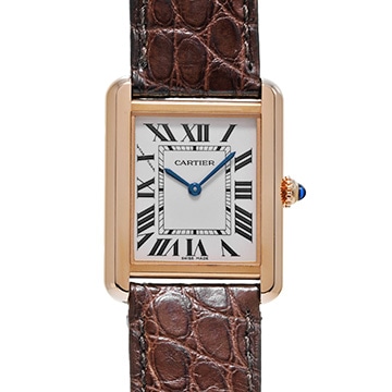 カルティエ タンク ソロ SM W5200024 シルバー レディース 時計 【中古】【wristwatch】