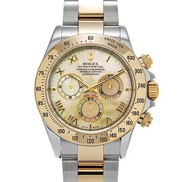 ロレックス コスモグラフ デイトナ 116523NR イエローシェル メンズ 時計 【中古】【wristwatch】