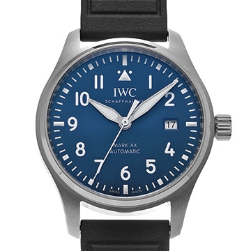 IWC パイロットウォッチ マーク XX IW328203 ブルー メンズ 時計 【中古】【wristwatch】