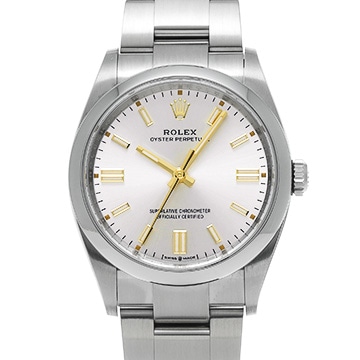ロレックス オイスターパーペチュアル 36 126000 シルバー メンズ 時計 【中古】【wristwatch】