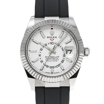 ロレックス スカイドゥエラー 336239 ホワイト メンズ 時計 【中古】【wristwatch】