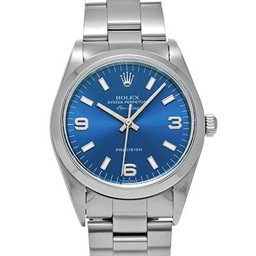 ロレックス エアキング 14000 ブルー メンズ 時計 【中古】【wristwatch】