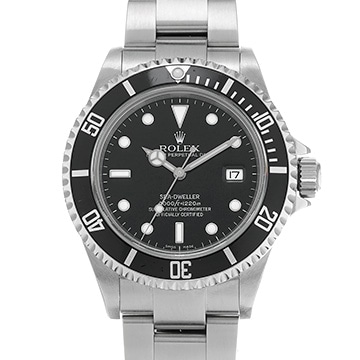 ロレックス シードゥエラー 16600 ブラック メンズ 時計 【中古】【wristwatch】