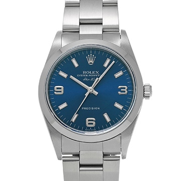 ロレックス エアキング 14000 ブルー メンズ 時計 【中古】【wristwatch】