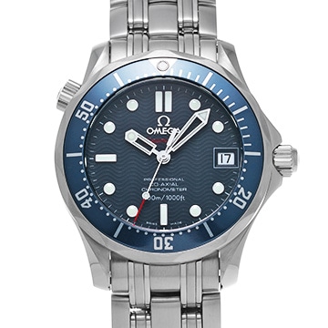 オメガ シーマスター ダイバー300 コーアクシャル 2220.80 ブルー メンズ 時計 【中古】【wristwatch】