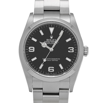 ロレックス エクスプローラー 114270 ブラック メンズ 時計 【中古】【wristwatch】