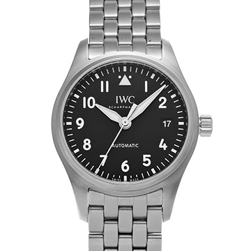 IWC パイロットウォッチ オートマティック 36 IW324010 ブラック ユニセックス 時計 【中古】【wristwatch】
