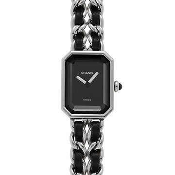シャネル プルミエール M H0451 ブラック レディース 時計 【中古】【wristwatch】