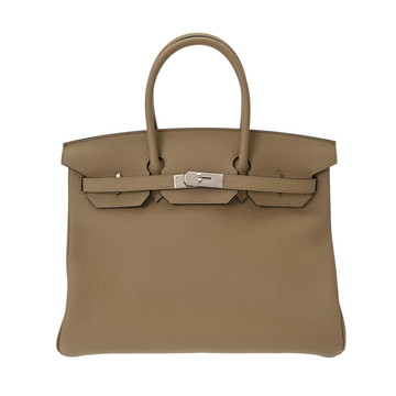 エルメス バーキン 35 ベージュマルファ トゴ ユニセックス バッグ 【未使用】【bag】