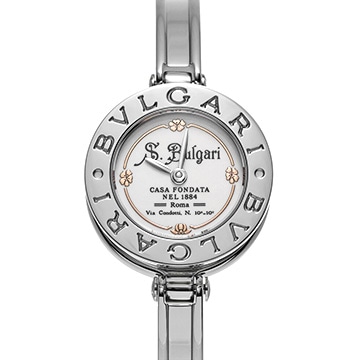 ブルガリ ビーゼロワン コレッツィオーネ 125th BZ22WSS/125-S ホワイト レディース 時計 【中古】【wristwatch】